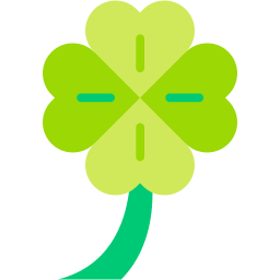clover flat icon