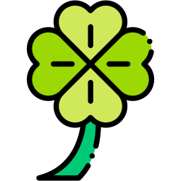 clover lineal color icon