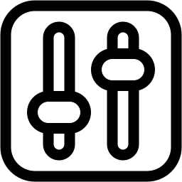 settings line icon