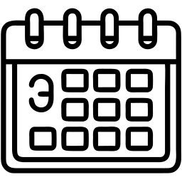 calendar line icon