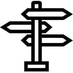 方向 线条 图标