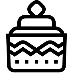 diwali sweets line icon