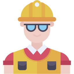worker flat icon