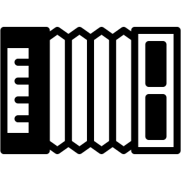 acordeão duotone ícone