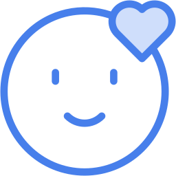 smiley two color icon