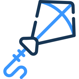 kite two color icon