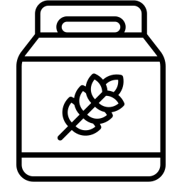 cereal box line icon