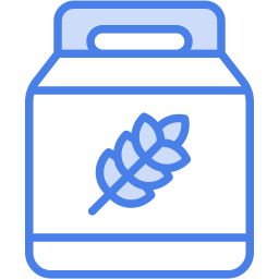 cereal box two color icon