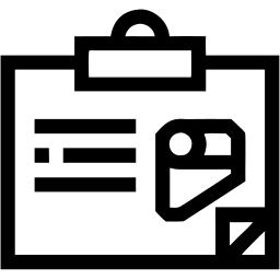 清单 线条 图标