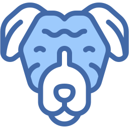dog two color icon