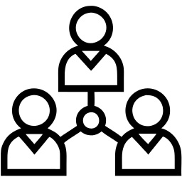 Netzwerk linie Icon