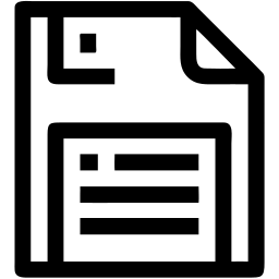 وثيقة خط أيقونة