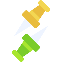 pushpin flat icon