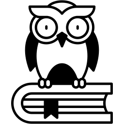 búho dúo tono icono