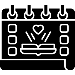 calendar filled icon