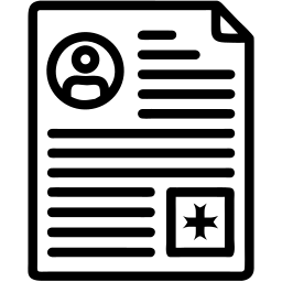 medical record line icon