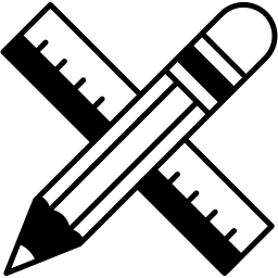ruler duotone icon