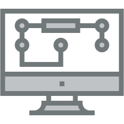 algorithm two color icon