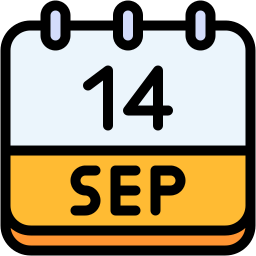 calendar lineal color icon
