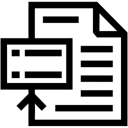 dokumentieren linie Icon