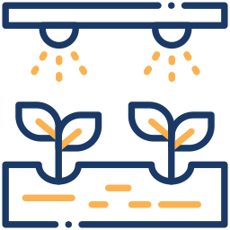 hydroponics two color icon