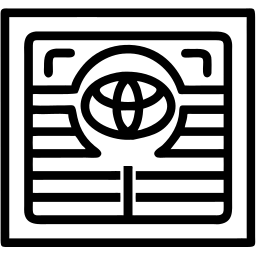 丰田 线条 图标
