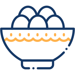 bowl two color icon