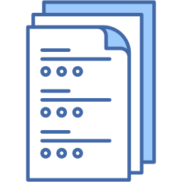 notes two color icon