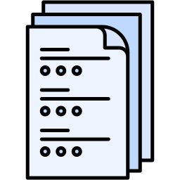 notes lineal color icon