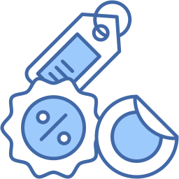 sale two color icon