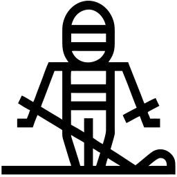 hockey player line icon