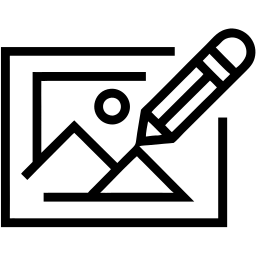 Bearbeitung linie Icon