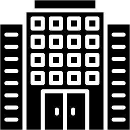 مبنى مملوءة أيقونة