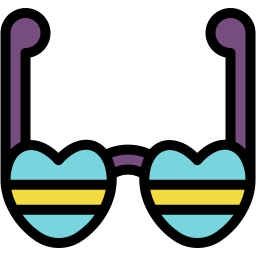 party glasses icon