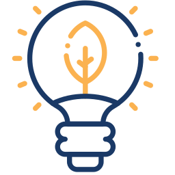 eco idea two color icon