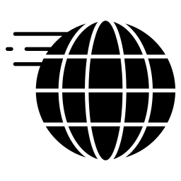 globe motion icon