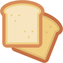 toast flat icon