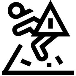tehlike çizgi simge
