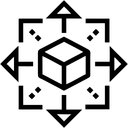 perspective line icon