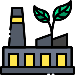 green factory icon