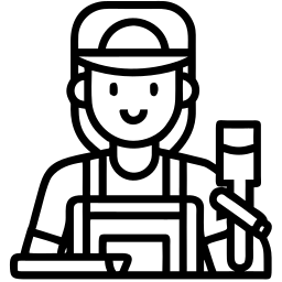 painter line icon