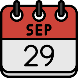 calendar lineal color icon