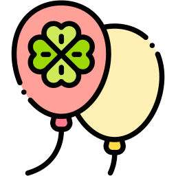 st. patricks day lineal color icon