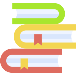 books flat icon