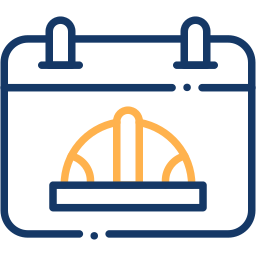 calendar two color icon