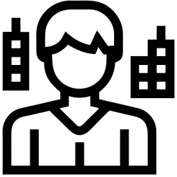 商人 线条 图标
