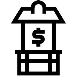 water well money line icon