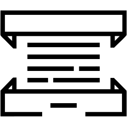 文档 线条 图标