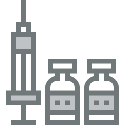 vaccine two color icon