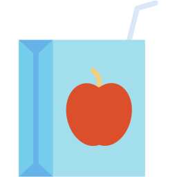 juice box flat icon
